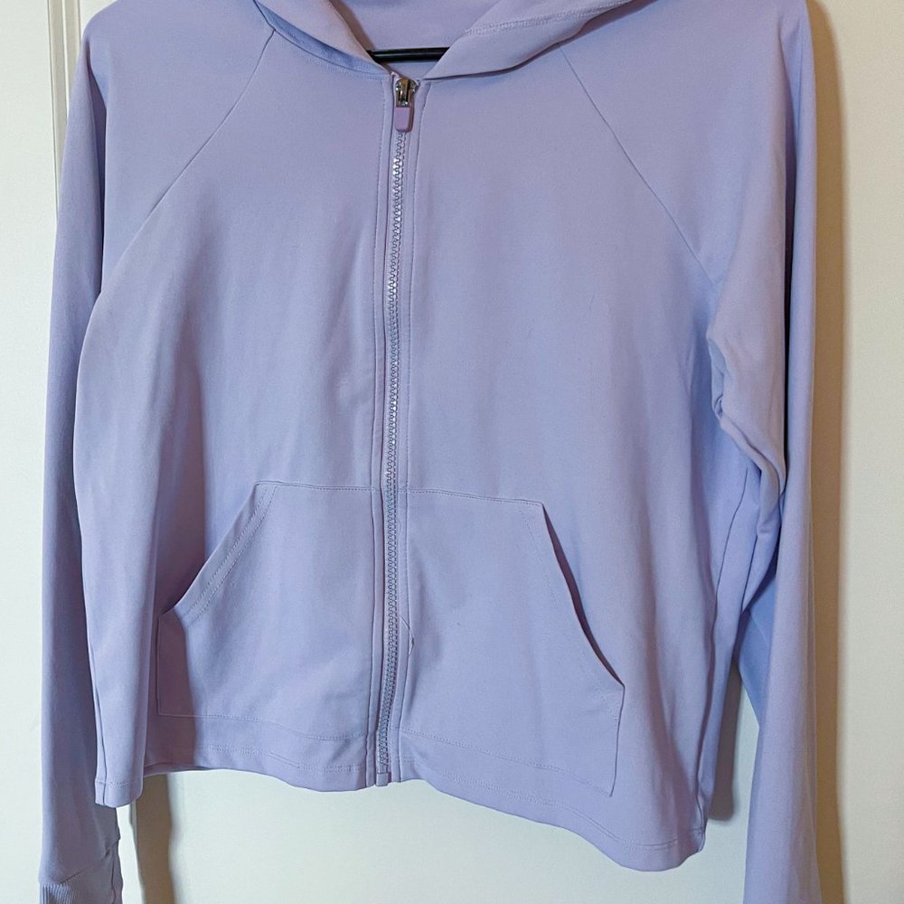 Fabletics Purple Zip Up